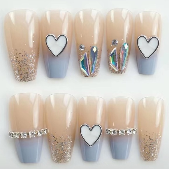 The Gemma - Nail Junkie - full artificial nail set - Picture 3 of 5